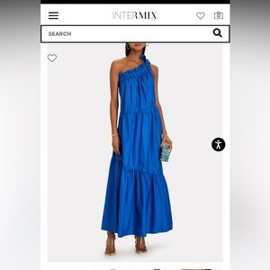 XíRENA 
Maisie Tiered Cotton Poplin Maxi Dress Size S